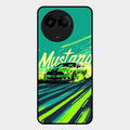 Mustang Super Sports Car Glass Case Cover For Realme C67 5G