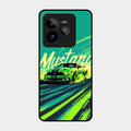 Mustang Super Sports Car Glass Case Cover For Realme Gt 7 Pro