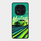 Mustang Super Sports Car Glass Case Cover For Redmi Note 15 Pro 5G