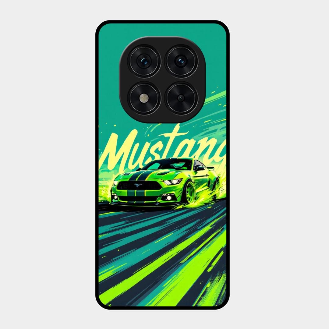 Mustang Super Sports Car Glass Case Cover For Redmi Note 15 Pro Plus 5G