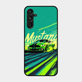 Mustang Super Sports Car Glass Case Cover For Samsung Galaxy A16 5G