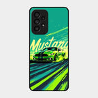 Mustang Super Sports Car Glass Case Cover For Samsung Galaxy A53 5G