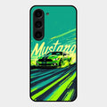 Mustang Super Sports Car Glass Case Cover For Samsung Galaxy S23 5G
