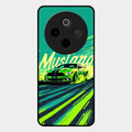 Mustang Super Sports Car Glass Case Cover For Vivo T4 5G