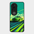 Mustang Super Sports Car Glass Case Cover For Vivo T4 Ultra 5G
