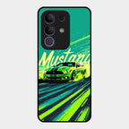 Mustang Super Sports Car Glass Case Cover For Vivo T4X 5G