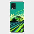 Mustang Super Sports Car Glass Case Cover For Vivo V20 Pro 5G