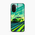 Mustang Super Sports Car Glass Case Cover For Vivo V60e 5G