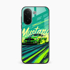 Mustang Super Sports Car Glass Case Cover For Vivo V60e 5G