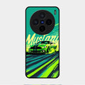 Mustang Super Sports Car Glass Case Cover For Vivo X200 5G