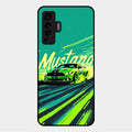 Mustang Super Sports Car Glass Case Cover For Vivo X50 5G
