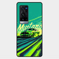 Mustang Super Sports Car Glass Case Cover For Vivo X60 Pro Plus 5G