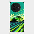 Mustang Super Sports Car Glass Case Cover For Vivo Y39 5G