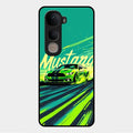 Mustang Super Sports Car Glass Case Cover For Vivo Y400 5G