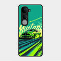 Mustang Super Sports Car Glass Case Cover For Vivo Y400 Pro 5G