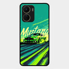 Mustang Super Sports Car Glass Case Cover For Vivo Y56 5G