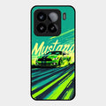 Mustang Super Sports Car Glass Case Cover For Xiaomi 15 5G