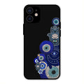 Mystic Evil Eye Glass Phone Case For iPhone 12 mini