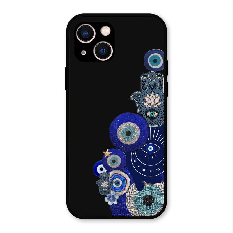 Mystic Evil Eye Glass Phone Case For iPhone 13