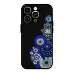 Mystic Evil Eye Glass Phone Case For iPhone 14 Pro