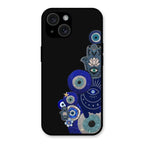 Mystic Evil Eye Glass Phone Case For iPhone 15