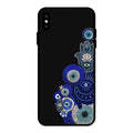 Mystic Evil Eye Glass Phone Case For iPhone XS Max