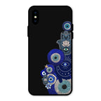 Mystic Evil Eye Glass Phone Case For iPhone XS