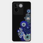 Mystic Evil Eye Glass Phone Case For Iqoo Z7 Pro 5G