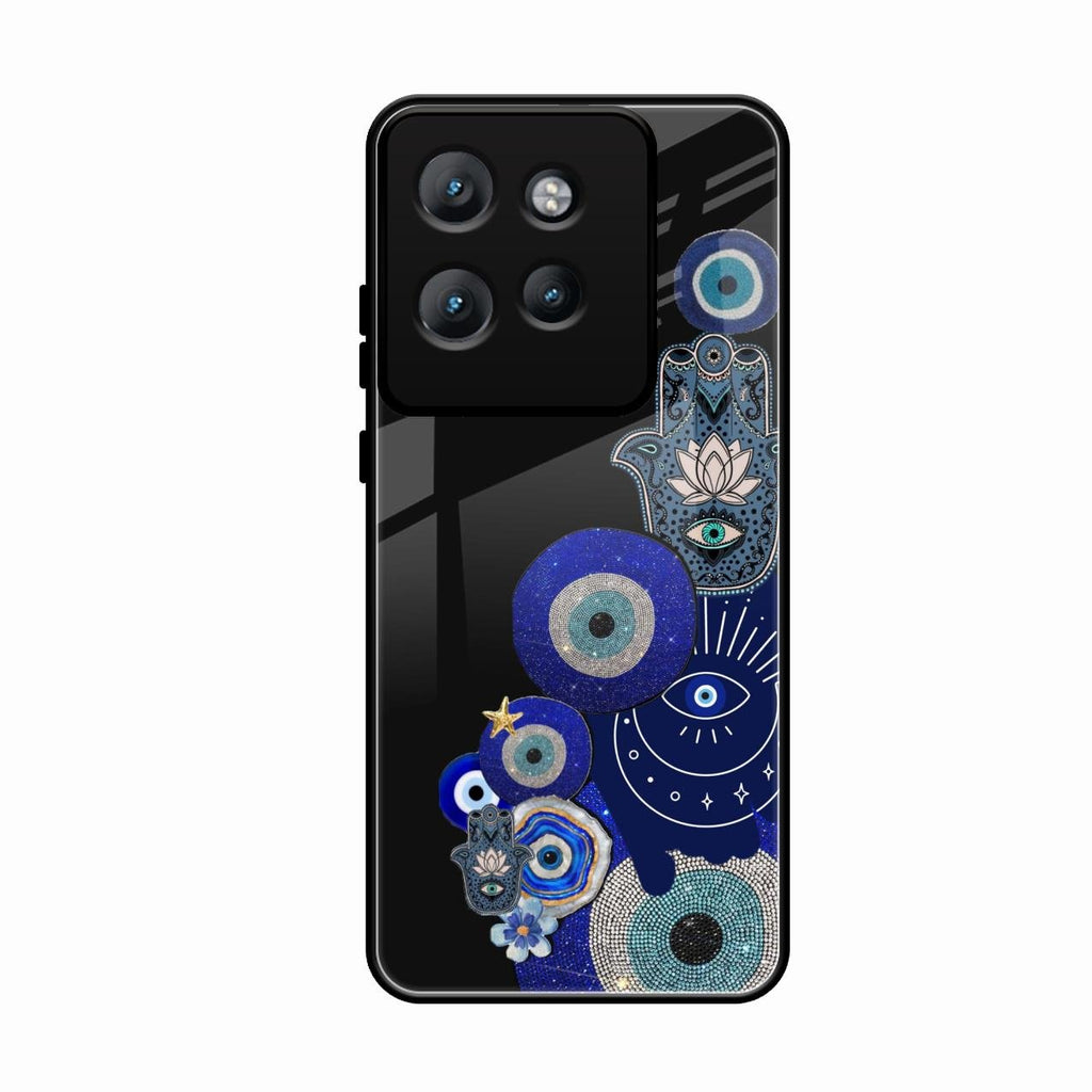 Mystic Evil Eye Glass Phone Case For Motorola Edge 50 Neo