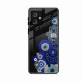 Mystic Evil Eye Glass Phone Case For Motorola G54 5G
