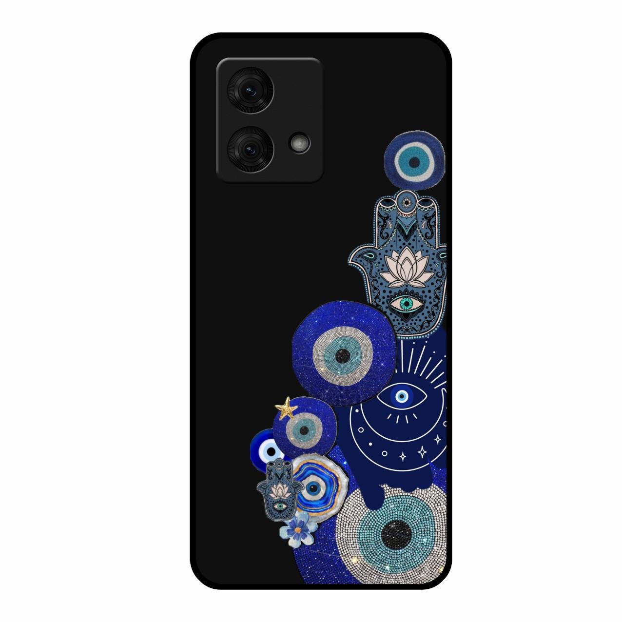 Mystic Evil Eye Glass Phone Case For Motorola g84 5G