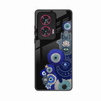 Mystic Evil Eye Glass Phone Case For Motorola G96 5G