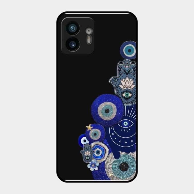 Mystic Evil Eye Glass Phone Case For Nothing Phone 2