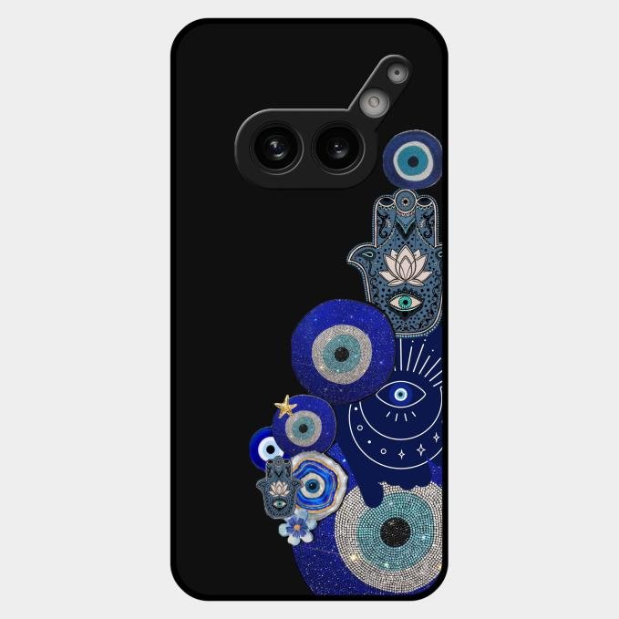 Mystic Evil Eye Glass Phone Case For Nothing Phone 2A Plus