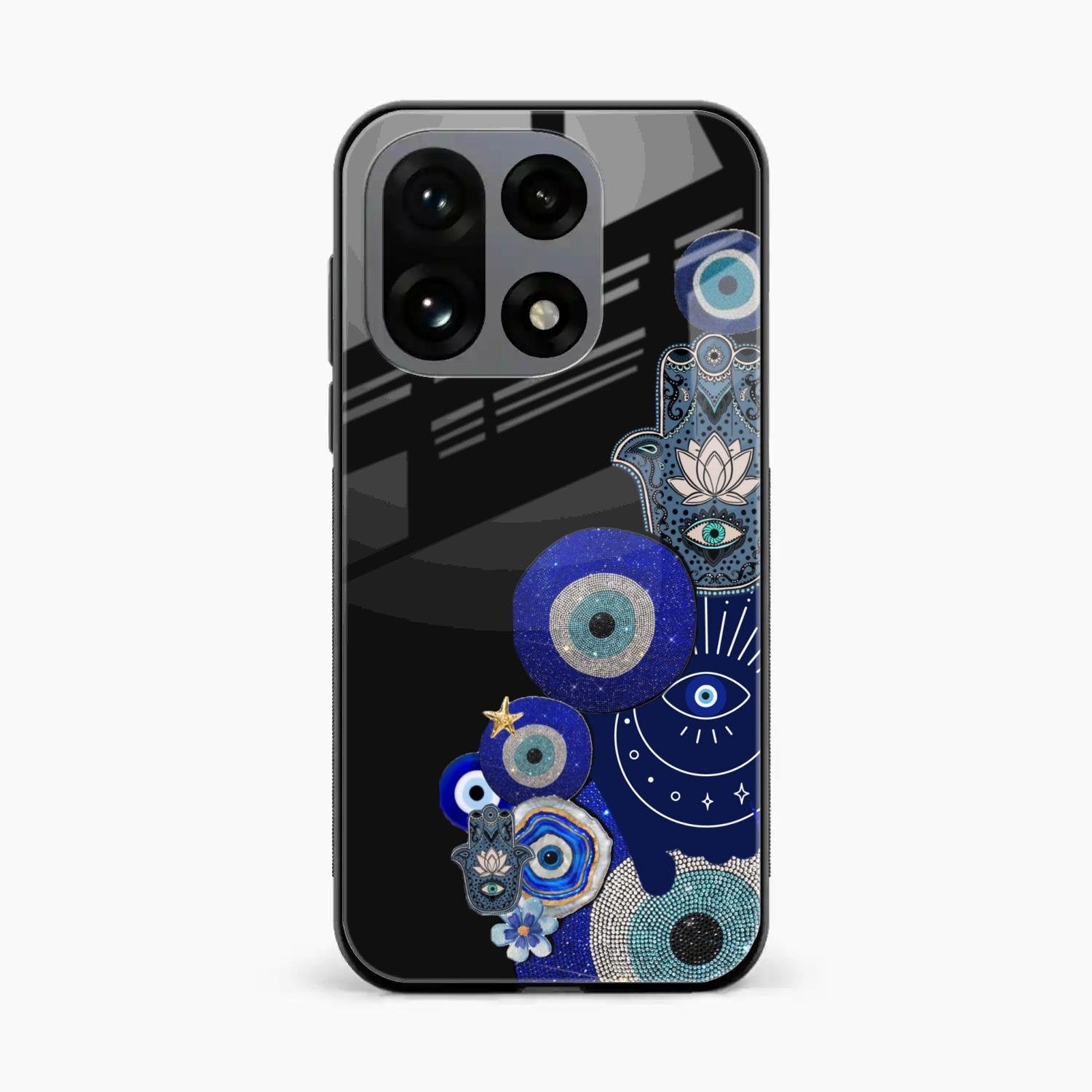 Mystic Evil Eye Glass Phone Case For OnePlus 15 5G