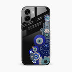Mystic Evil Eye Glass Phone Case For Oppo A6X 5G