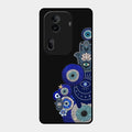 Mystic Evil Eye Glass Phone Case For Oppo Reno 11 Pro 5G
