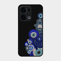 Mystic Evil Eye Glass Phone Case For Oppo Reno 13 5G