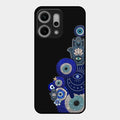Mystic Evil Eye Glass Phone Case For Oppo Reno 14 Pro 5G