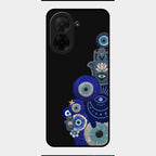 Mystic Evil Eye Glass Phone Case For Poco C71