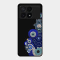 Mystic Evil Eye Glass Phone Case For Poco X6 Pro 5G