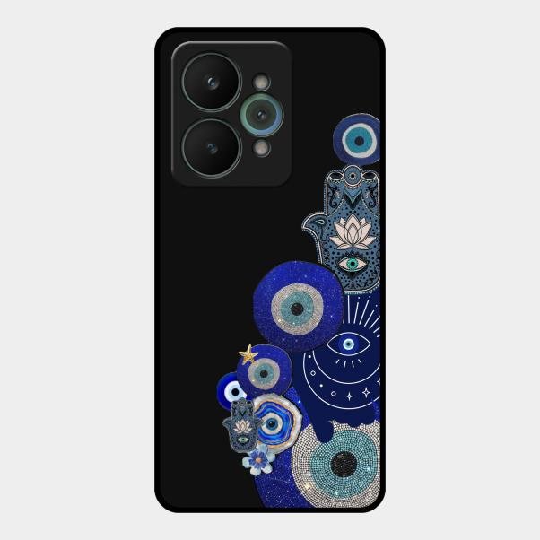 Mystic Evil Eye Glass Phone Case For Realme 15 5G