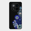 Mystic Evil Eye Glass Phone Case For Redmi Note 14 Pro Plus 5G