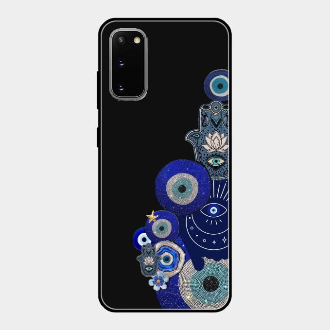 Mystic Evil Eye Glass Phone Case For Samsung Galaxy S20