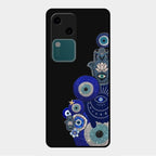 Mystic Evil Eye Glass Phone Case For Vivo V30 5G