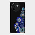 Mystic Evil Eye Glass Phone Case For Vivo V30E 5G