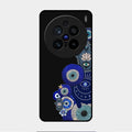 Mystic Evil Eye Glass Phone Case For Vivo X200 Pro 5G