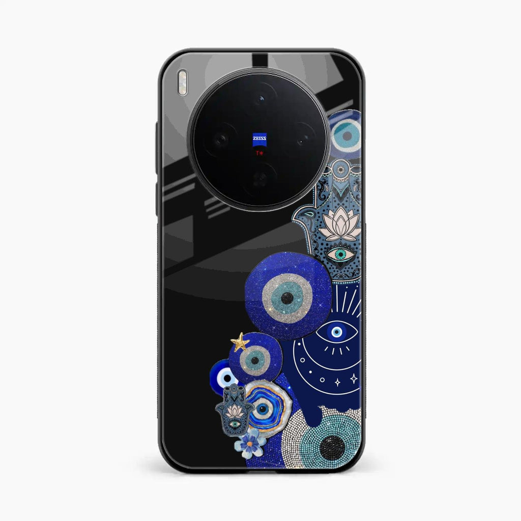 Mystic Evil Eye Glass Phone Case For Vivo X300 5G