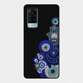 Mystic Evil Eye Glass Phone Case For Vivo X60 5G