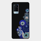 Mystic Evil Eye Glass Phone Case For Vivo X60 5G